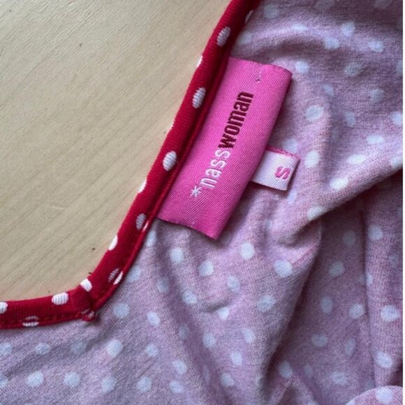 Charming vintage-inspired red polka dot dress by Nass Woman - Picture 6 of 8